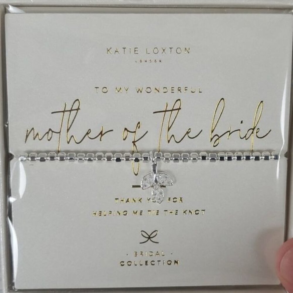 Katie Loxton London Mother of The Bride Bracelet, New in Box